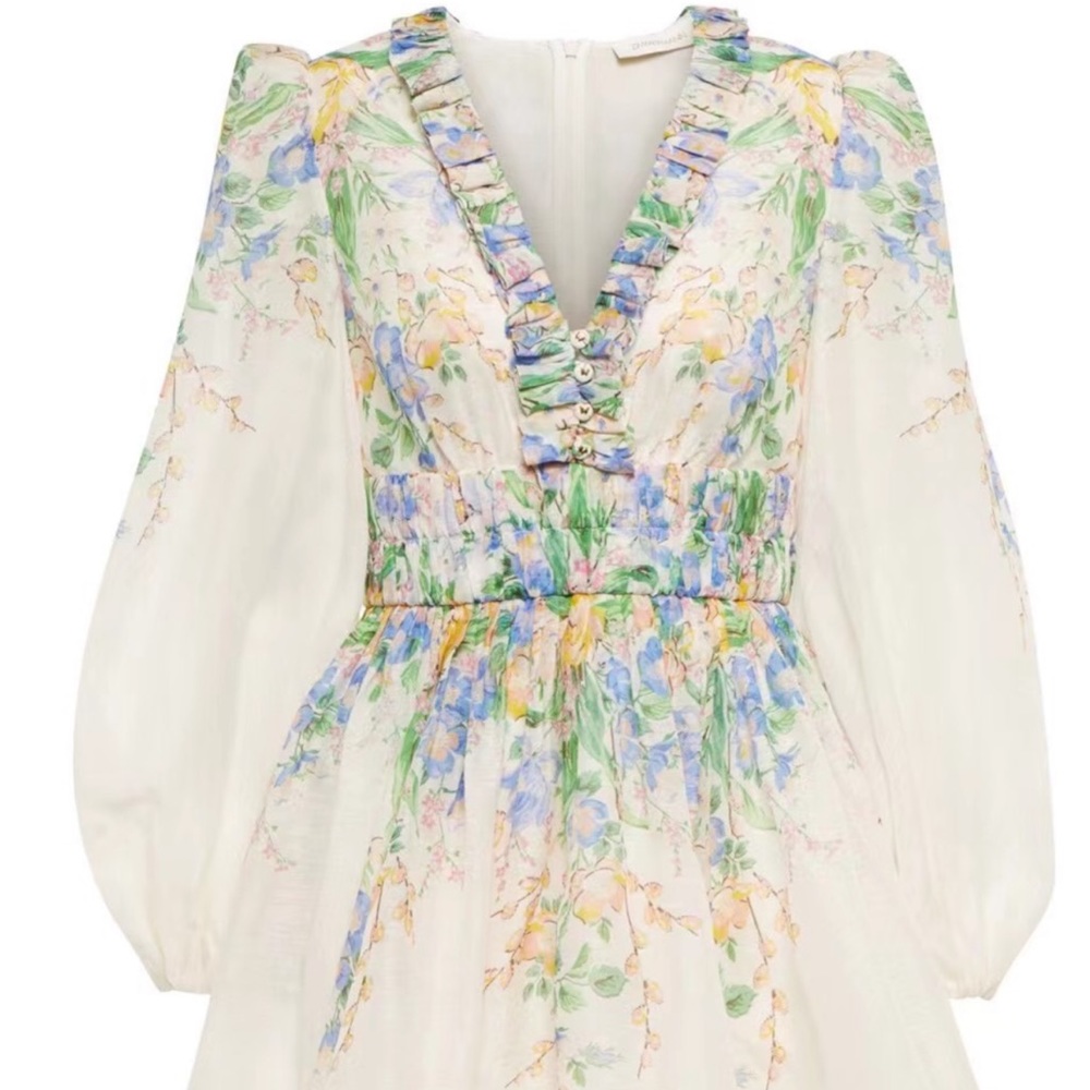 Zimmermann floral midi dress